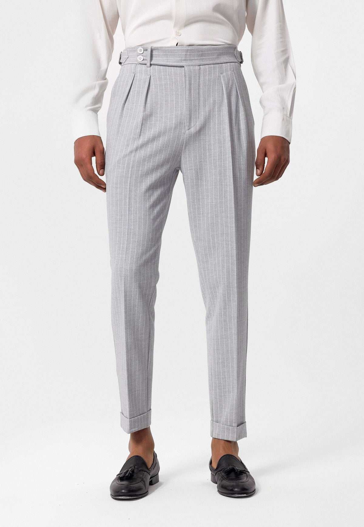 Antioch High-Waisted Striped Men's Pants
