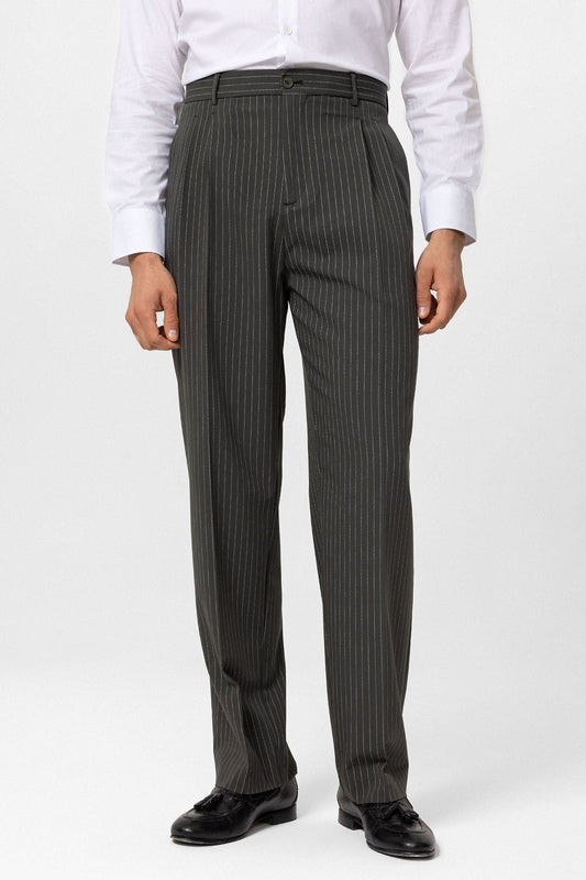 Antioch High-Waisted Relaxed-Fit Striped Men's Pants