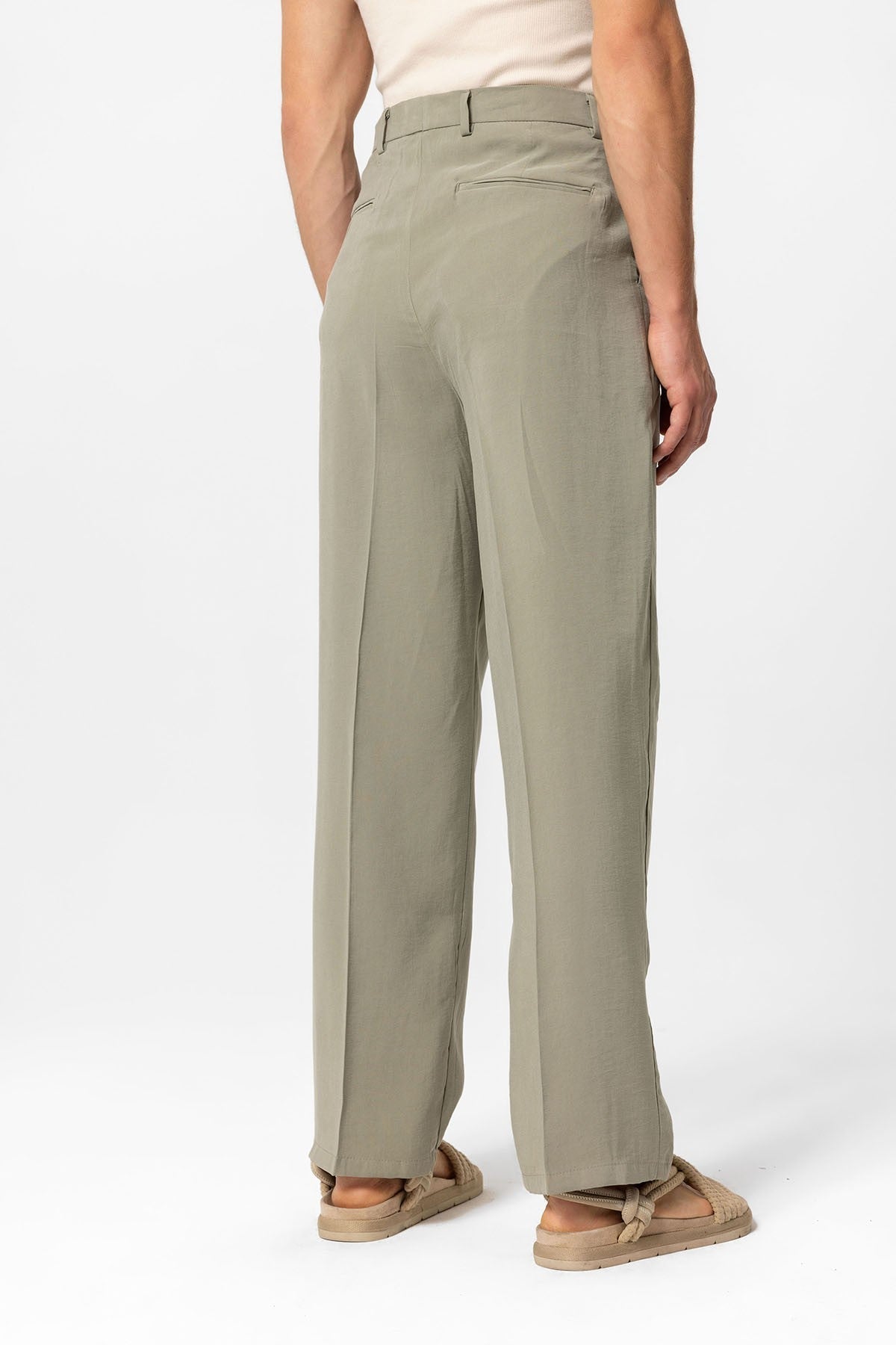 Antioch High-Waisted Pleated Baggy Men's Pants