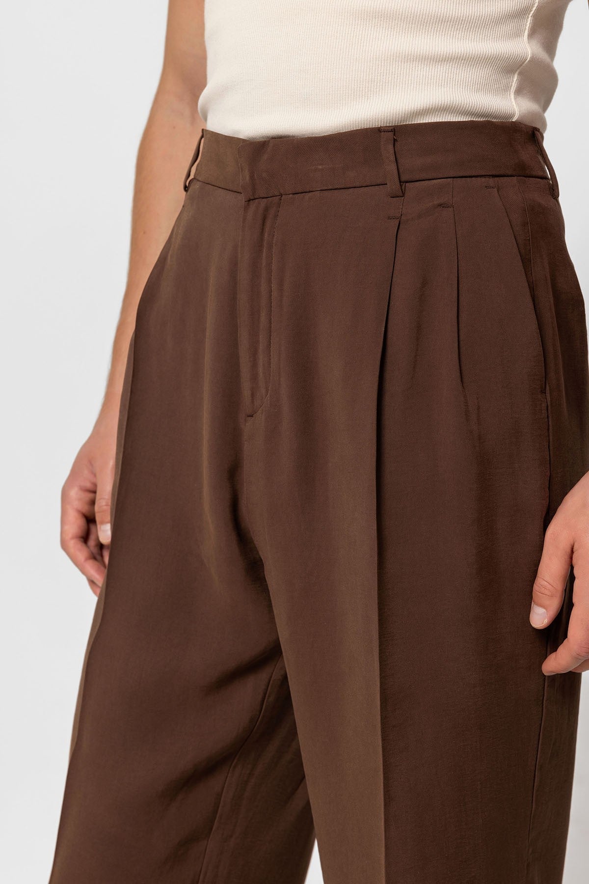 Antioch High-Waisted Pleated Baggy Men's Pants