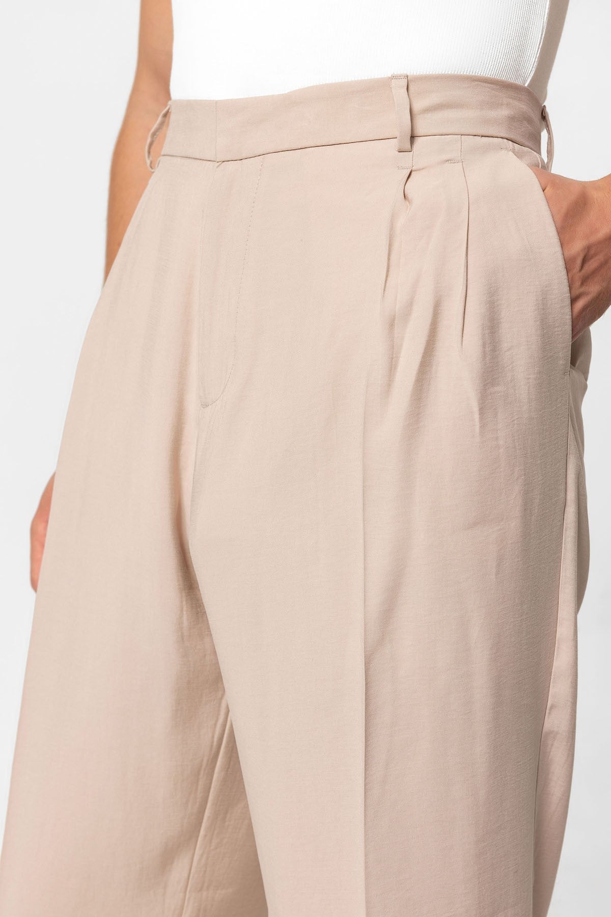 Antioch High-Waisted Pleated Baggy Men's Pants