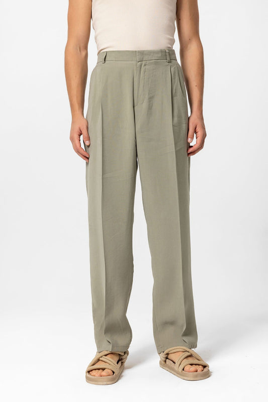 Antioch High-Waisted Pleated Baggy Men's Pants