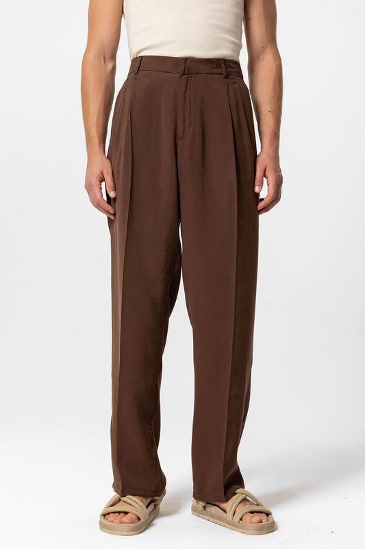 Antioch High-Waisted Pleated Baggy Men's Pants