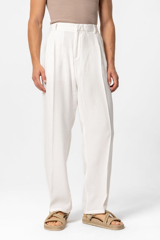 Antioch High-Waisted Pleated Baggy Men's Pants