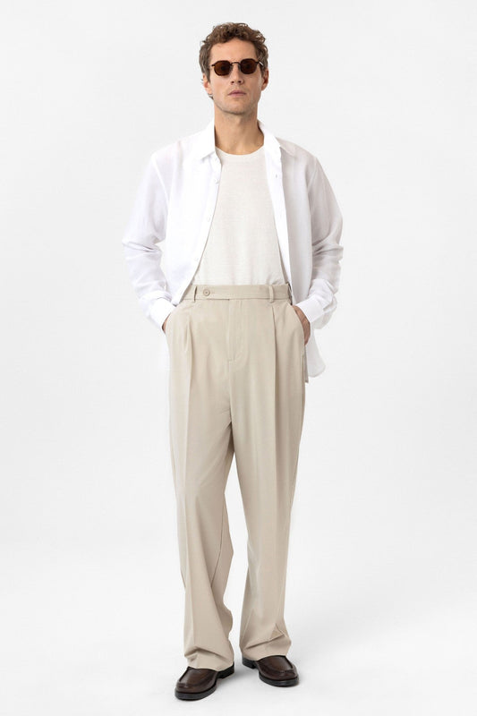 Antioch Baggy High-Waisted Men's Cotton Pants