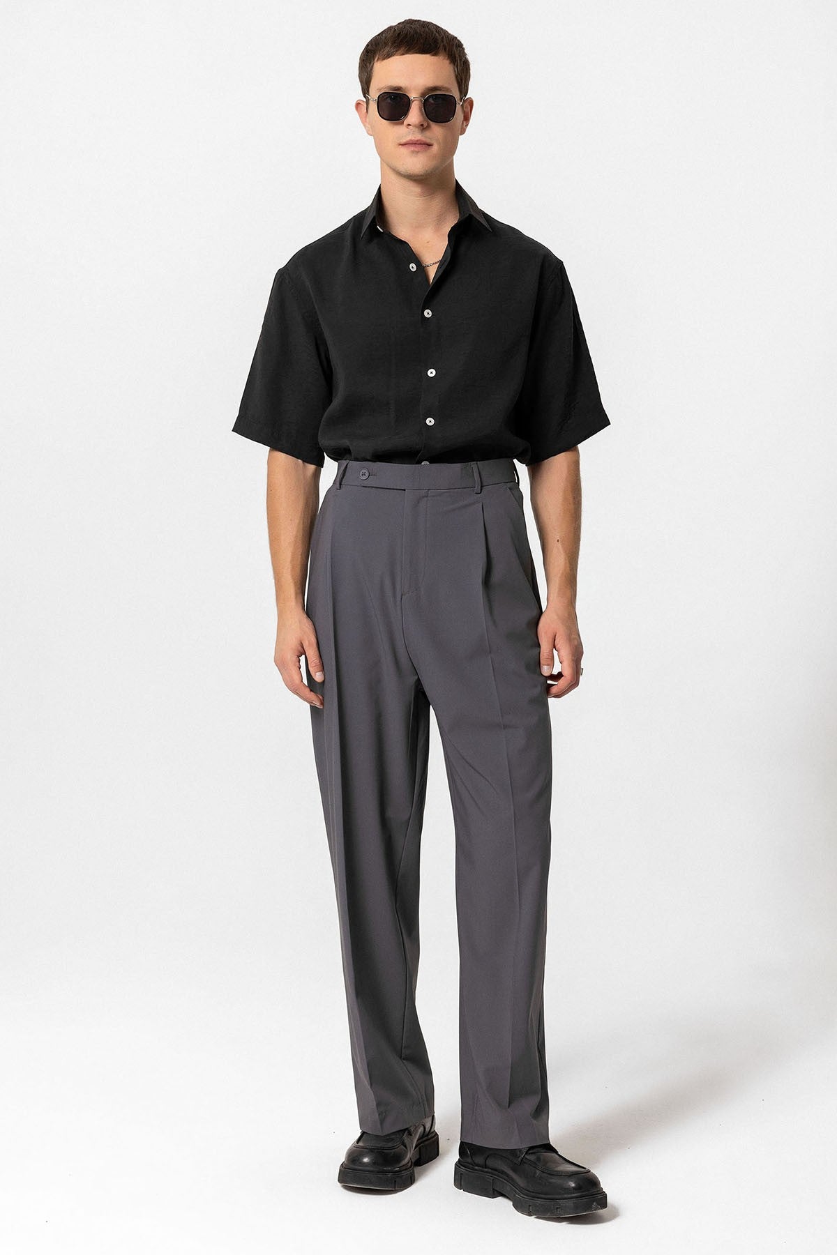 Antioch Baggy High-Waisted Men's Cotton Pants
