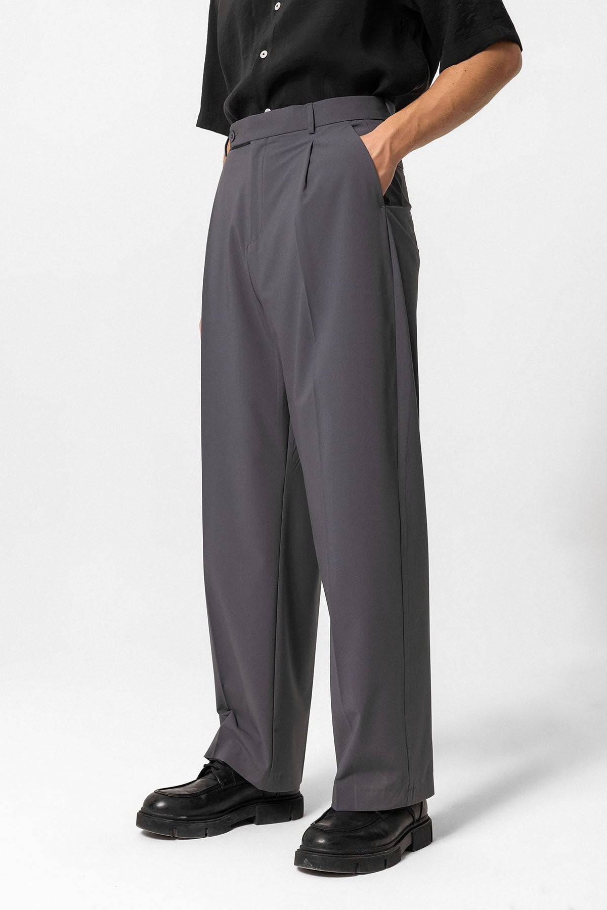 Antioch Baggy High-Waisted Men's Cotton Pants