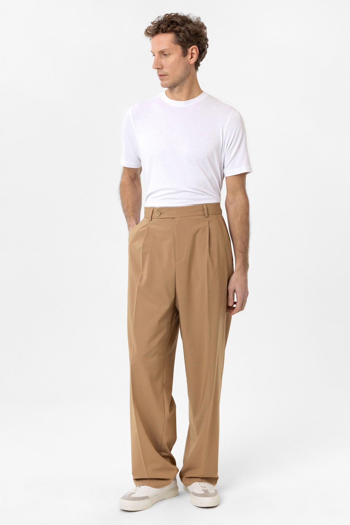 Antioch Baggy High-Waisted Men's Cotton Pants