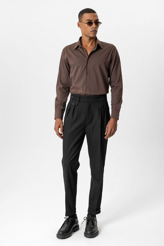 Antioch High-Waisted Pleated Technical Men's Pants