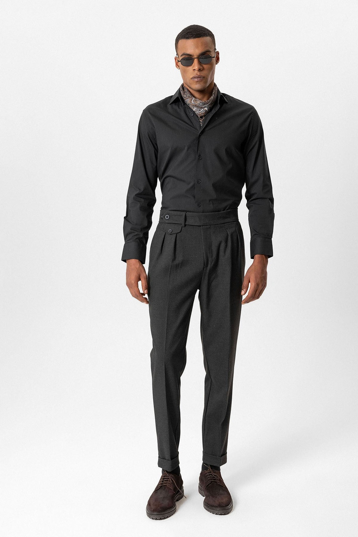 Antioch High-Waisted Pleated Technical Men's Pants