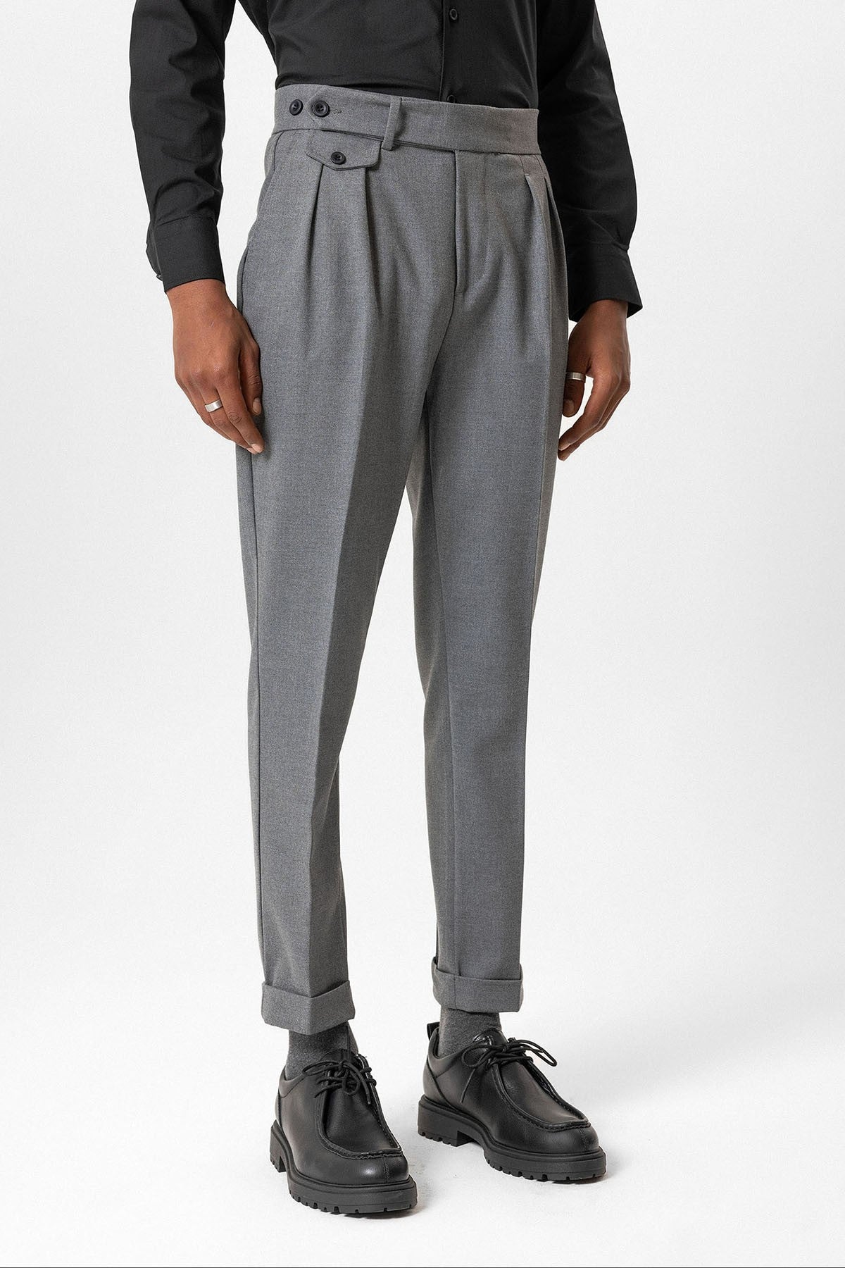 Antioch High-Waisted Pleated Technical Men's Pants