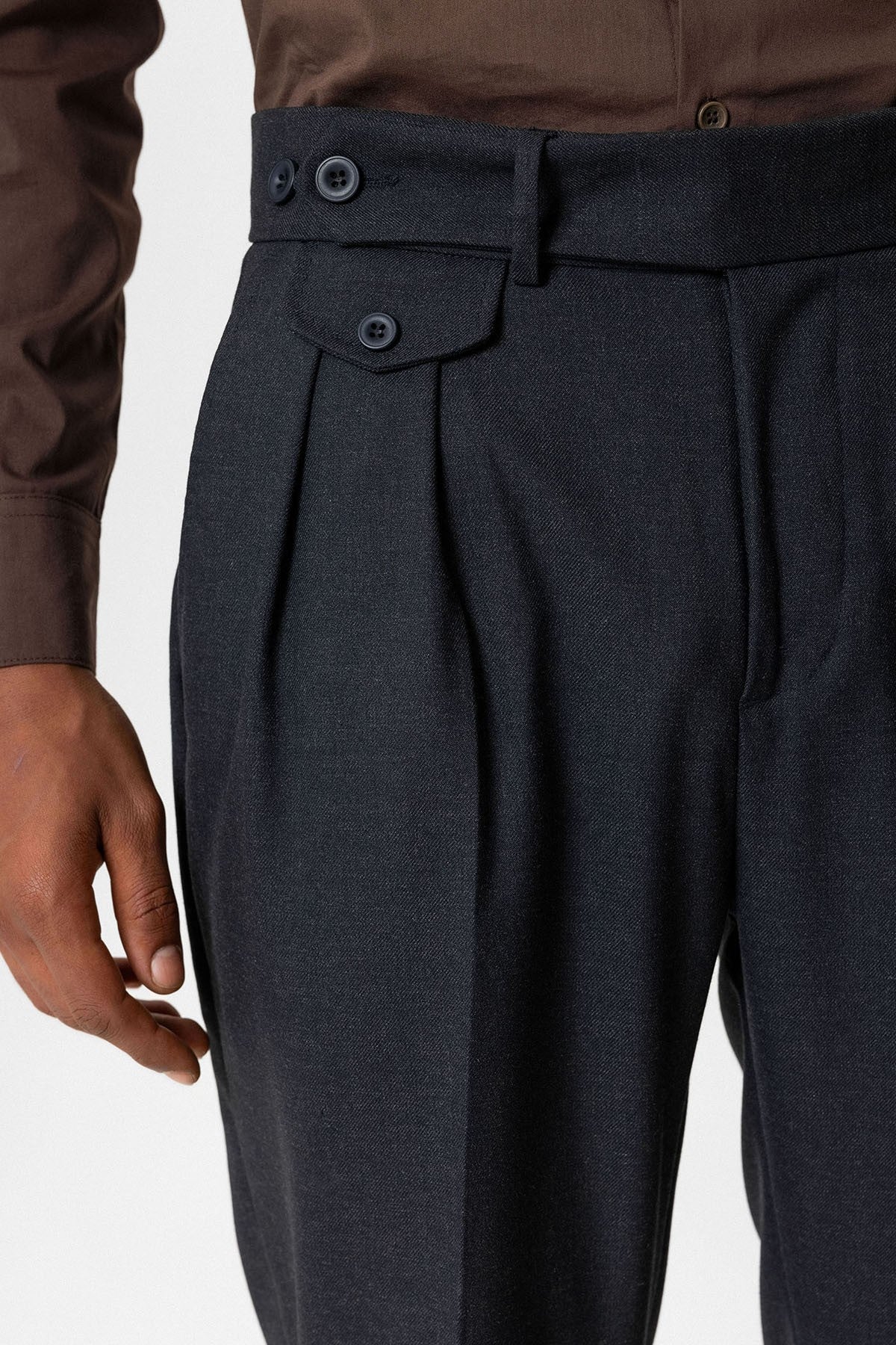 Antioch High-Waisted Pleated Technical Men's Pants