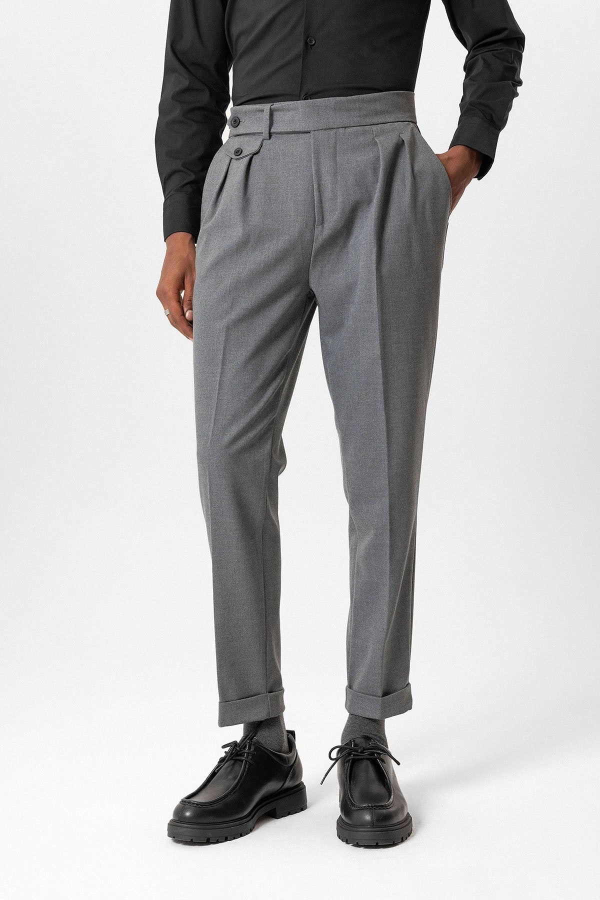 Antioch High-Waisted Pleated Technical Men's Pants