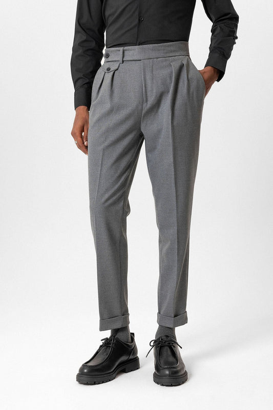 Antioch High-Waisted Pleated Technical Men's Pants