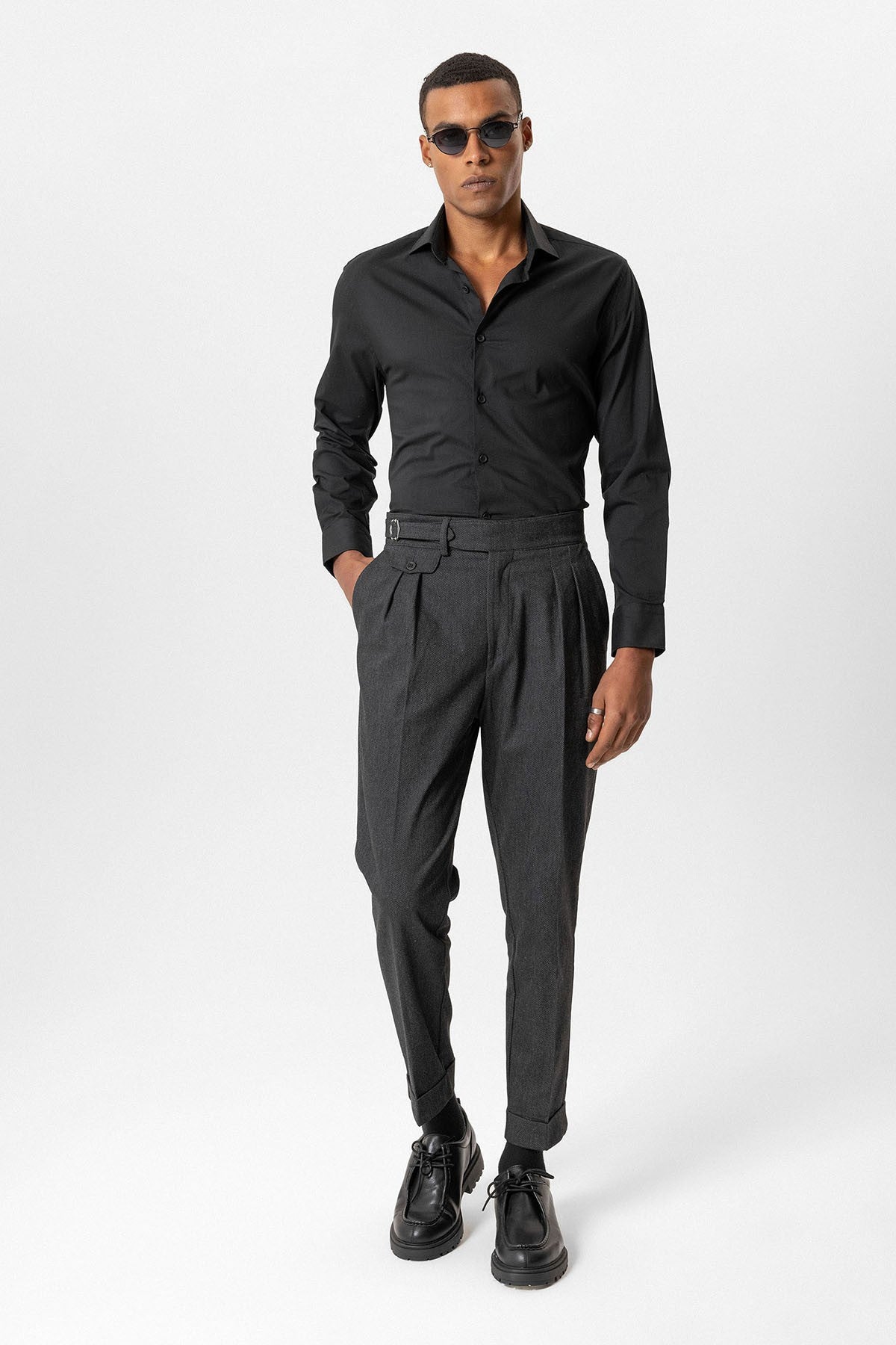 Antioch Toka Detailed High-Waisted Men's Pants
