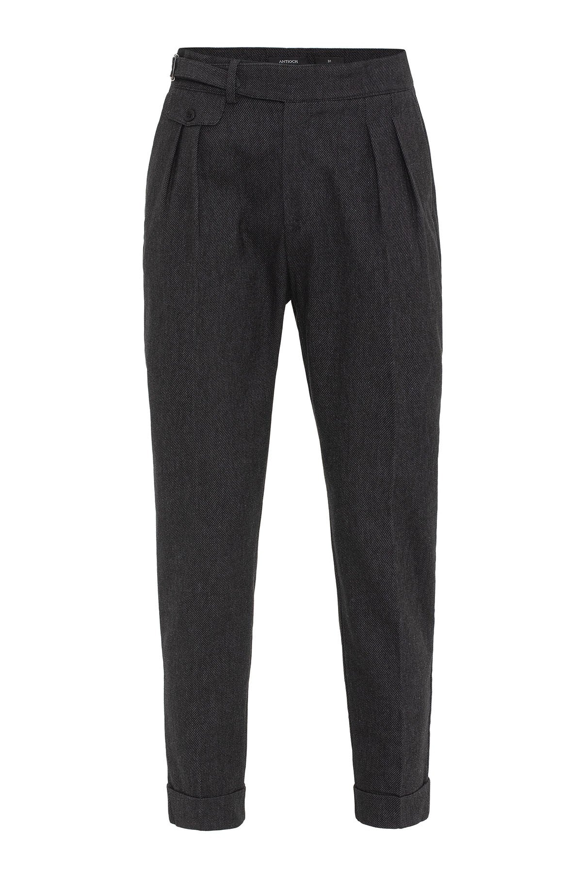 Antioch Toka Detailed High-Waisted Men's Pants
