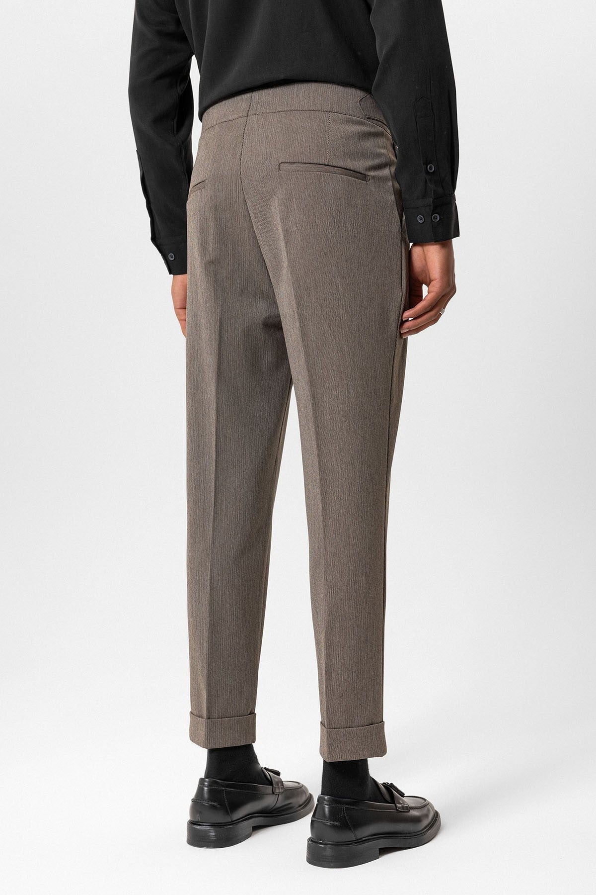 Antioch Toka Detailed High-Waisted Men's Pants