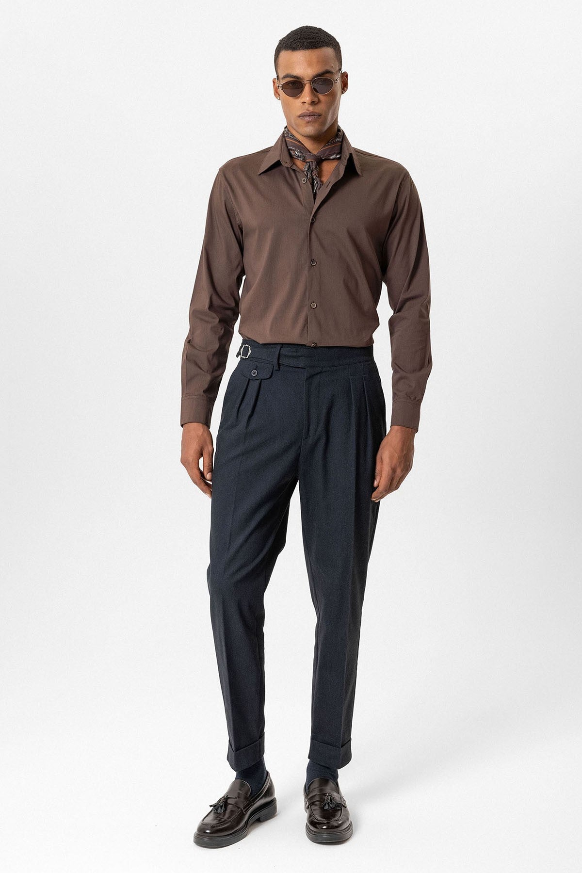Antioch Toka Detailed High-Waisted Men's Pants