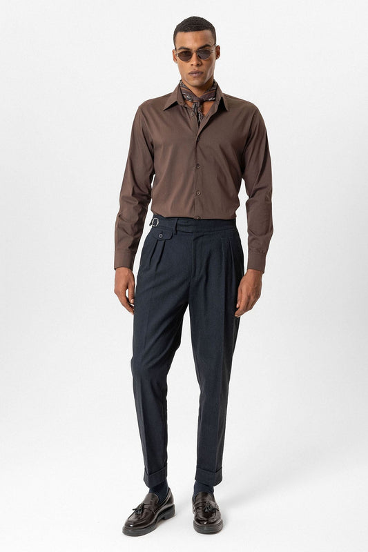 Antioch Toka Detailed High-Waisted Men's Pants