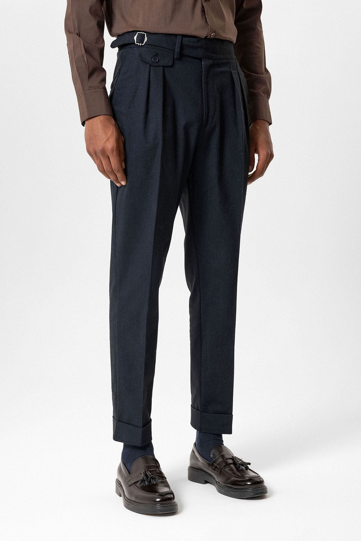 Antioch Toka Detailed High-Waisted Men's Pants