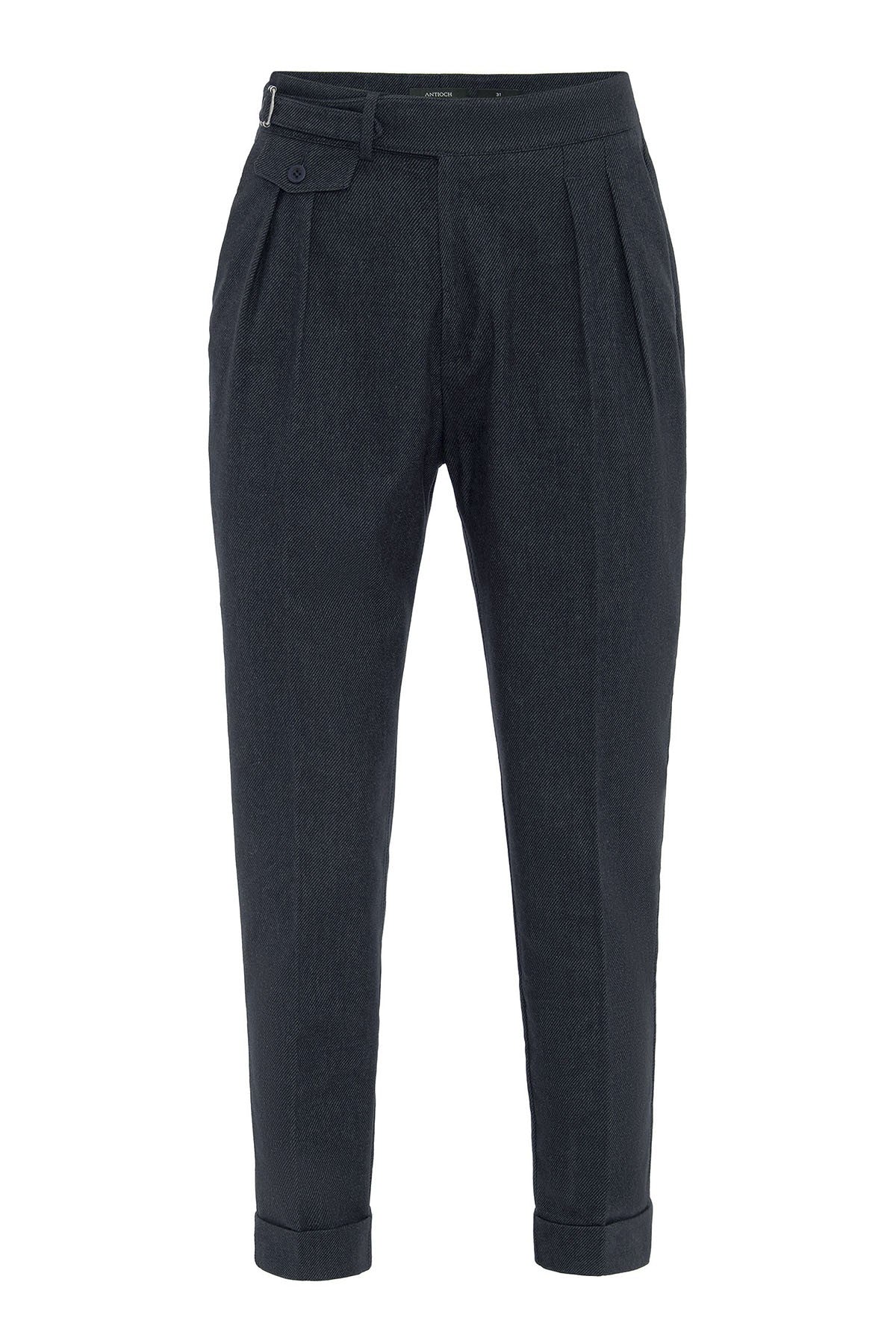 Antioch Toka Detailed High-Waisted Men's Pants