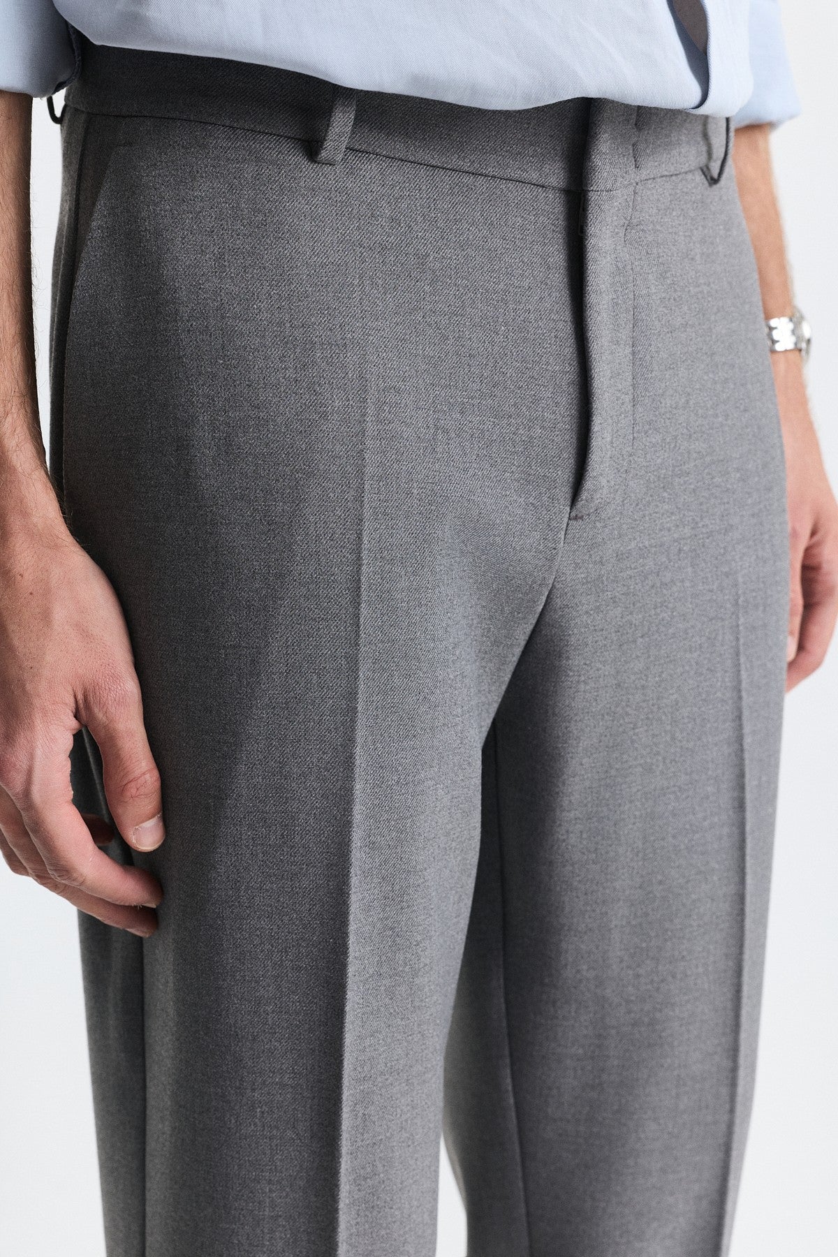 High-Waisted Classic Men's Pants