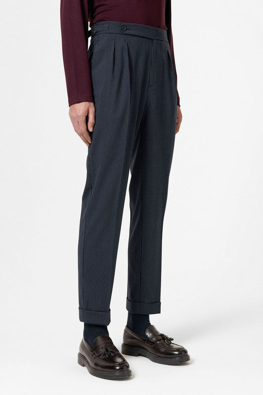 Antioch High-Waisted Striped Men's Flared Pants