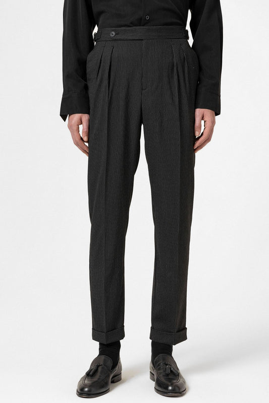 Antioch High-Waisted Striped Men's Flared Pants