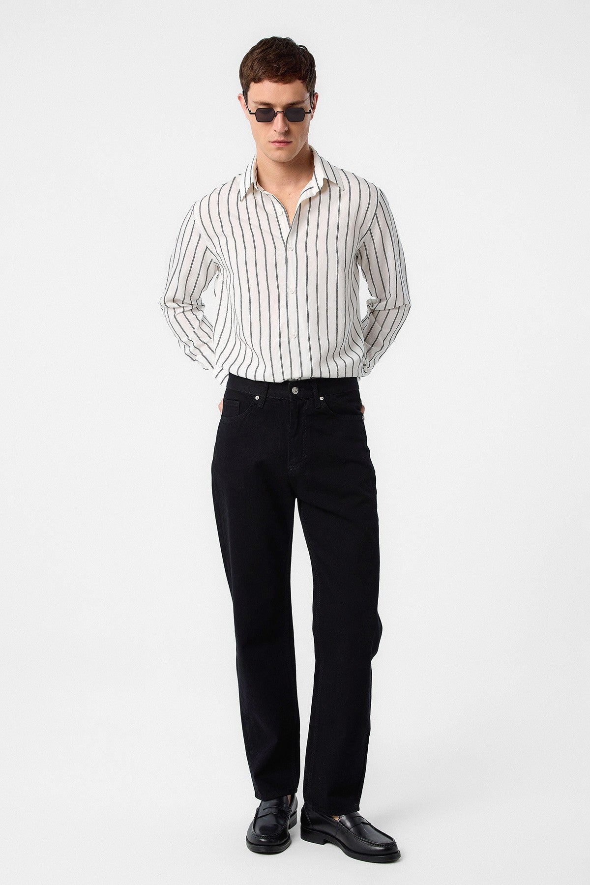 Antioch High-Waisted Regular-Fit Men's Jeans