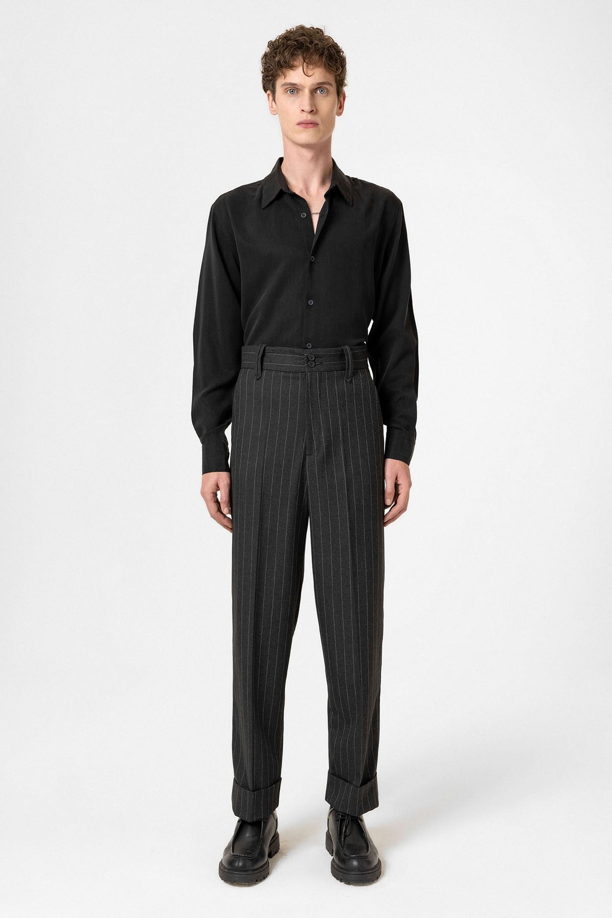 Antioch High-Waisted Striped Relaxed-Fit Men's Pants