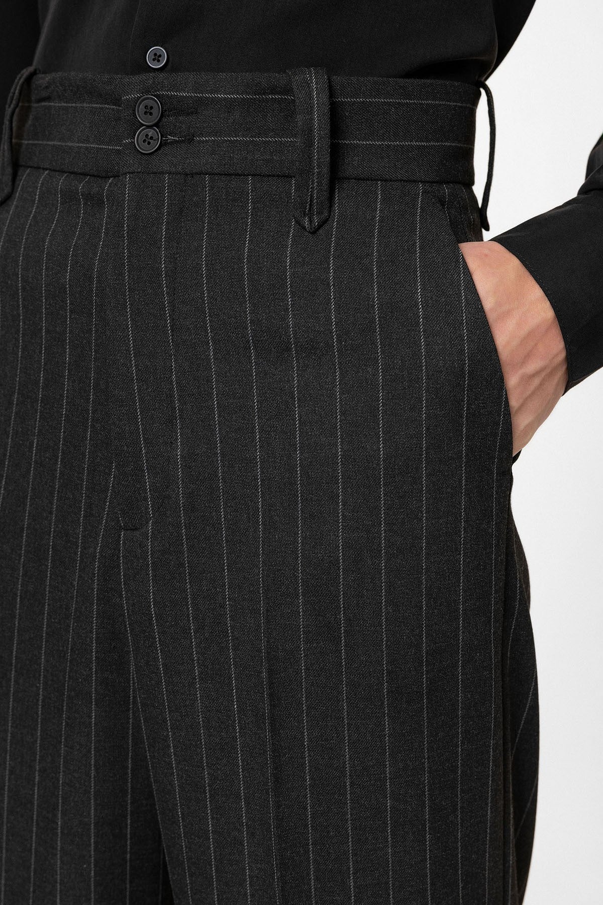 Antioch High-Waisted Striped Relaxed-Fit Men's Pants