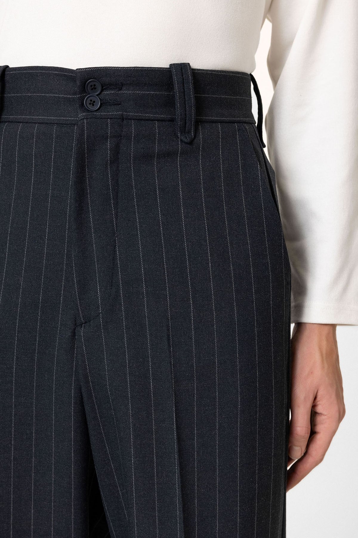 Antioch High-Waisted Striped Relaxed-Fit Men's Pants