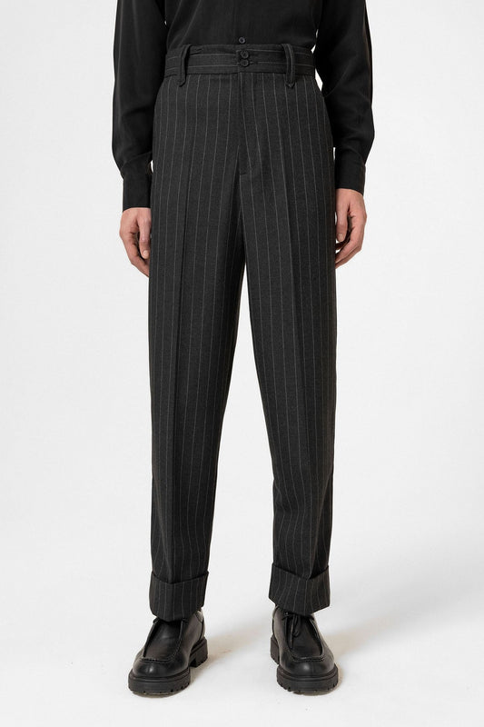 Antioch High-Waisted Striped Relaxed-Fit Men's Pants