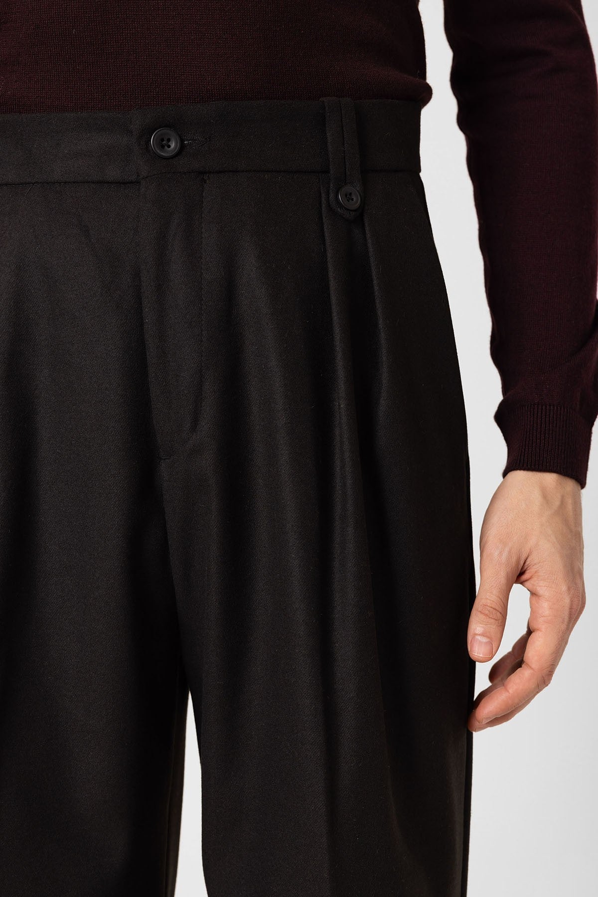 Antioch Double-Pleated High-Waisted Men's Pants