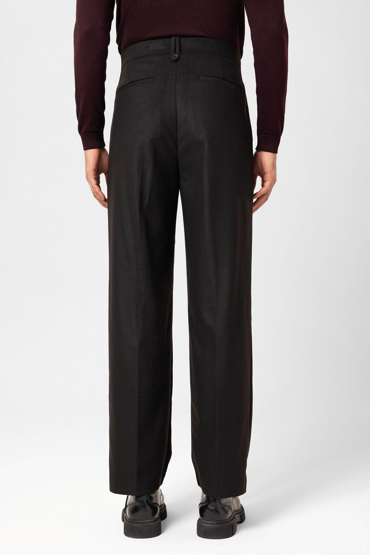 Antioch Double-Pleated High-Waisted Men's Pants