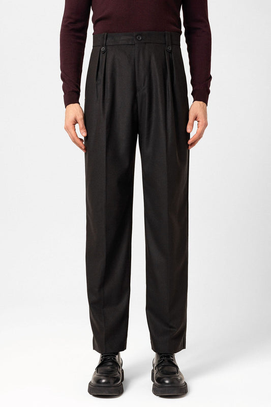 Antioch Double-Pleated High-Waisted Men's Pants