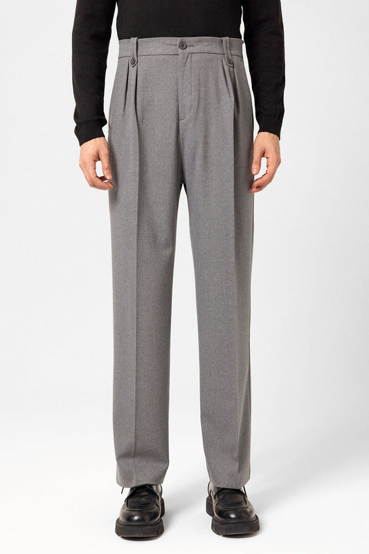 Antioch Double-Pleated High-Waisted Men's Pants