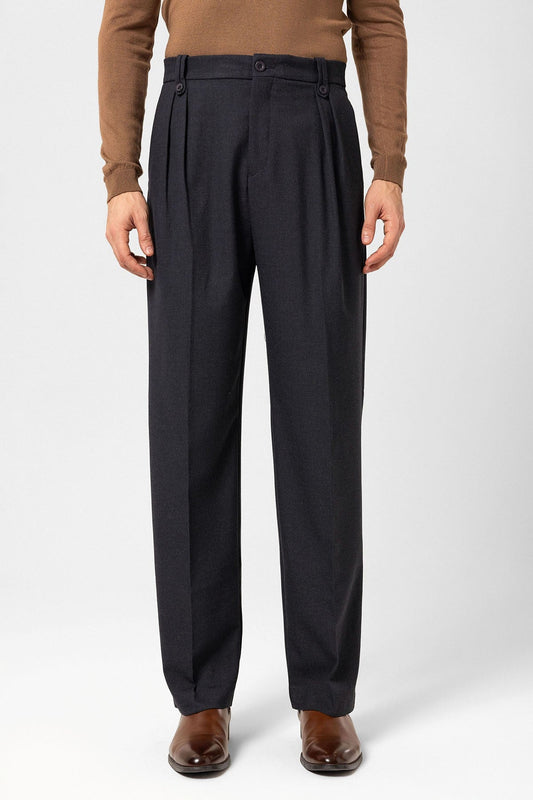 Antioch Double-Pleated High-Waisted Men's Pants