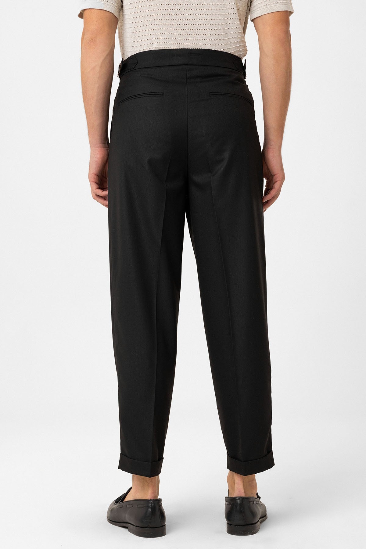 Antioch Pleated High-Waisted Men's Pants