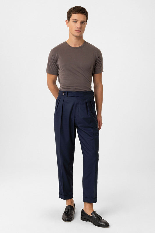 Antioch Pleated High-Waisted Men's Pants