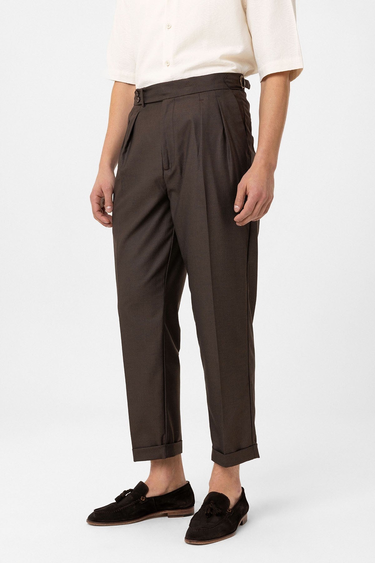Antioch Pleated High-Waisted Men's Pants