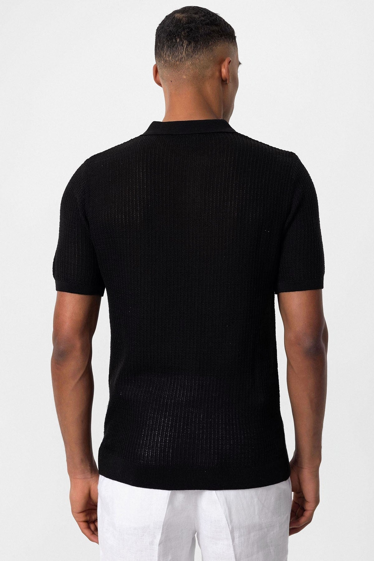 Antioch Polo-Neck Knit Men's T-Shirt