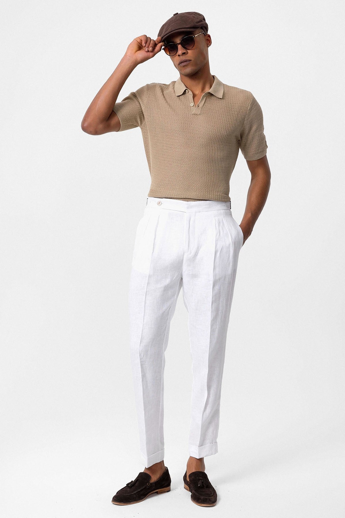 Antioch Polo-Neck Knit Men's T-Shirt