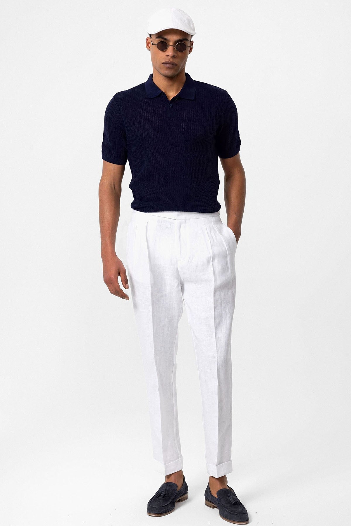 Antioch Polo-Neck Knit Men's T-Shirt