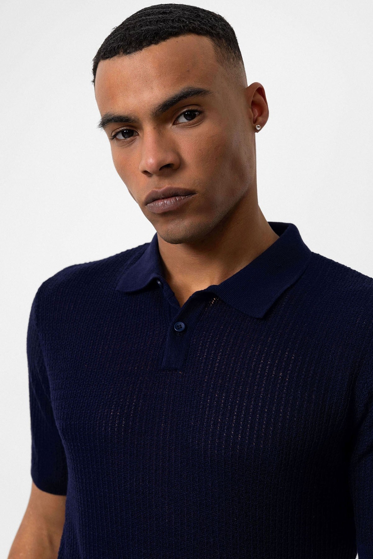 Antioch Polo-Neck Knit Men's T-Shirt
