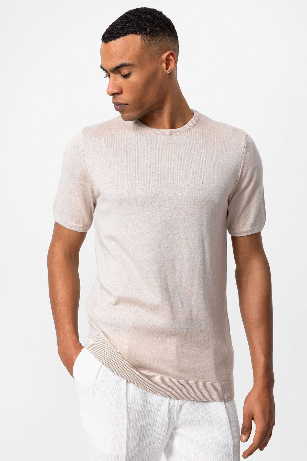 Antioch Bike Collar Men's Knit T-Shirt