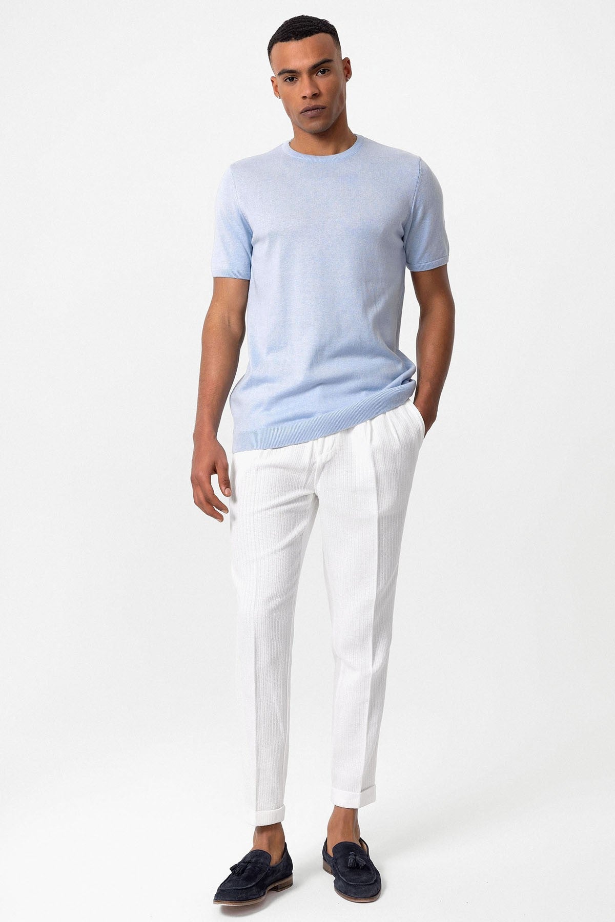 Antioch Bike Collar Men's Knit T-Shirt