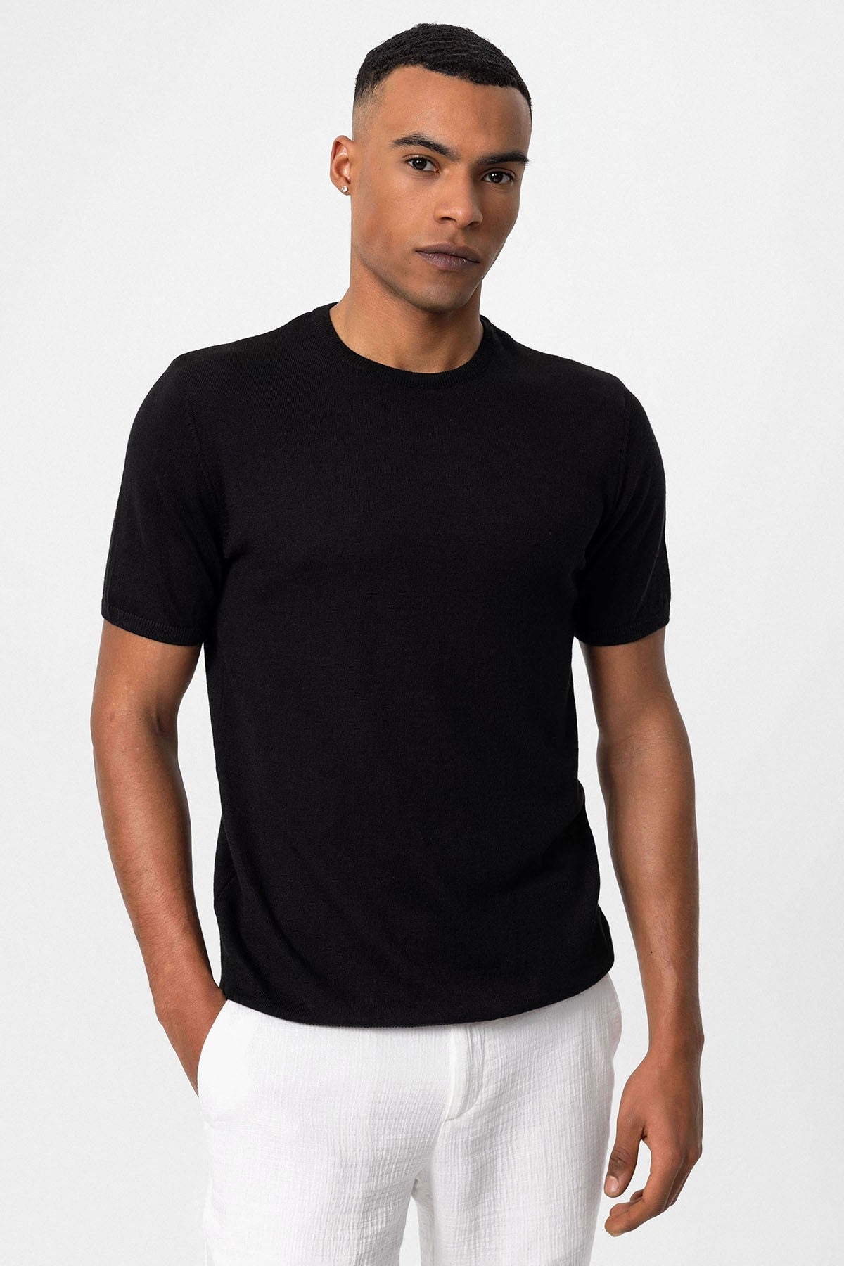 Antioch Bike Collar Men's Knit T-Shirt