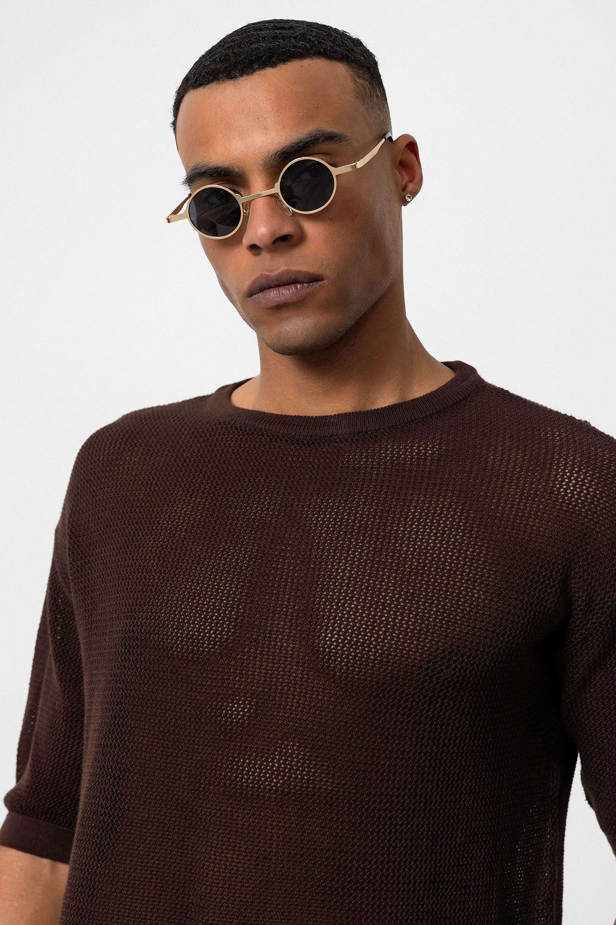 Antioch Oversized Openwork Men's T-Shirt
