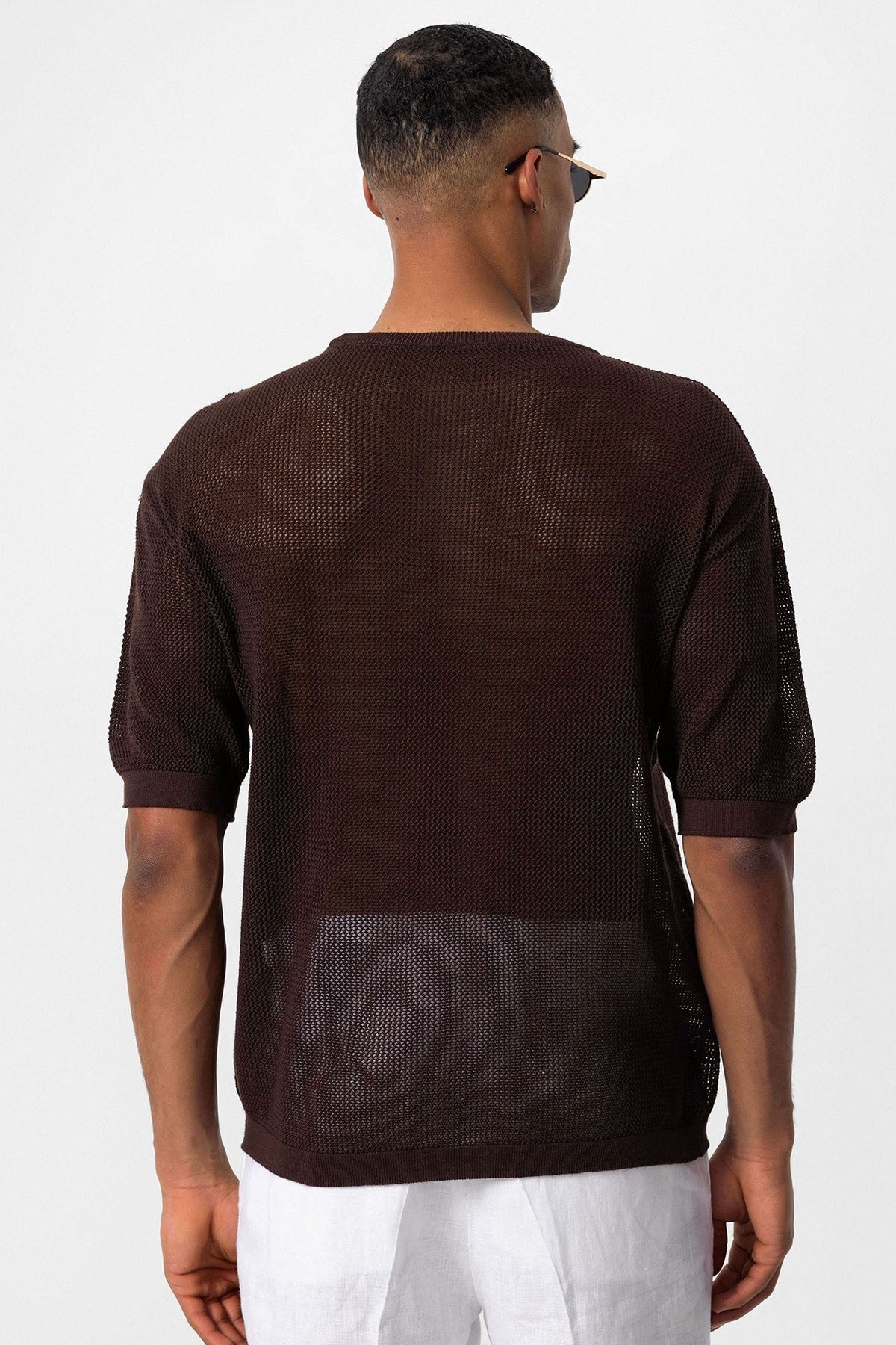 Antioch Oversized Openwork Men's T-Shirt